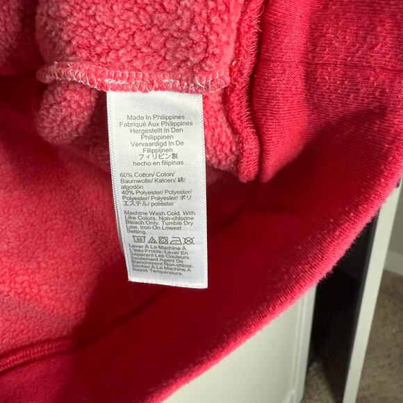 Crewcuts J Crew Girls Sweater XXL Colorblock Crewneck Quarter Zip Fleece Casual - Picture 4 of 5